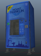 Mount Franklin water vending machine