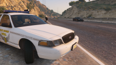 OSHP CVPI on patrol