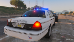 OSHP CVPI pulling over Obey 9F