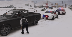 RCMP on a traffic stop