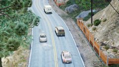 Armored car robbery in progress