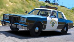 1986 Dodge Diplomat A38- California Highway Patrol