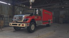 Grapeseed Vol Fire Dept - International Workstar Rescue Pumper