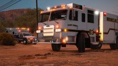 Medic 30 and Rescue Engine 33