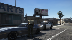 running the red light followed by red n blue