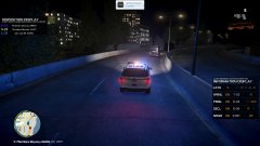 Stolen armoured truck pursuit