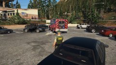 Why are you running over the body? EMS PLEASE!