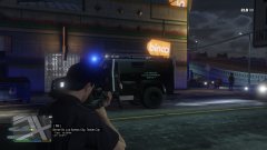 211 (ARMED ROBBERY) at a Binco Shop Roll in S.W.A.T