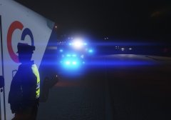 Sir stop impeding traffic flow, stay right.