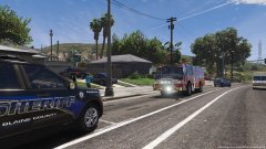 Sheriff office & FD on scene of a drug overdose!