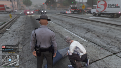 Am I on drugs or is that a "Zombie" Paramedic???