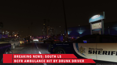 Drunk Driver + Ambulance = Bad Day.