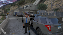 Motor carrier inspection station US Route 1