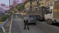 Motor carrier inspection station US Route 1