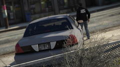Black State Police Windbreaker / RI State Police Vehicle Skin
