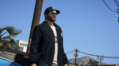 Cranston Police Windbreaker, Hat, and Necklace Badge