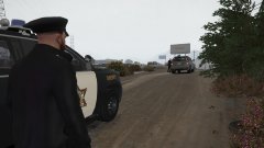 Waiting on the deputy