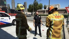 "You see the legs on the new EMT?"  "Yeah, she's a looker."