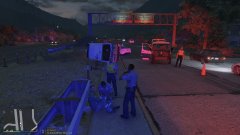 Highway Accident (Night)