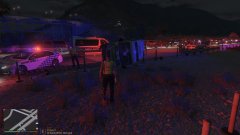 Highway Accident (Night)