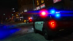 LAPD CVPI and FPIU On A Traffic  Stop