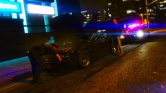 LAPD DSP Trevor S. Attempts To Fix A Broken Down Vehicle