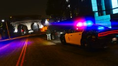 LAPD DSP Trevor S. Attempts To Fix A Broken Down Vehicle