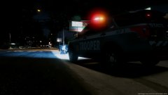 Troopers are out heavy tonight, already one DUI arrest made