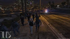 Our walk back to the vehicles lol