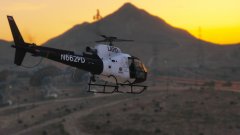 LAPD H125 Assists Sheriff Units In A Multi-County Pursuit