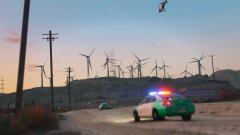 LAPD H125 Assists Sheriff Units In A Multi-County Pursuit