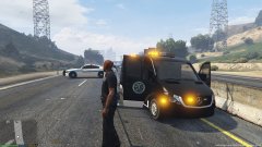 Sprinter Coroner On Scene