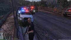 Scene of officer down