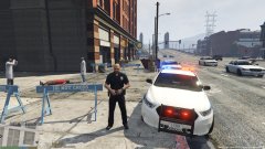 On scene after a deadly assault