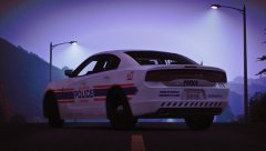 LSPD Charger roadblock