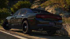 Traffic Enforcement Charger Rear