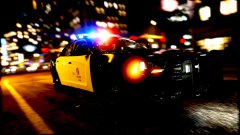 LAPD Dodge Charger Responding Code 3