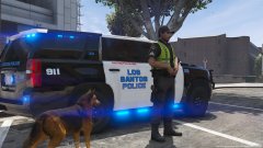 Sgt. Phellis and K9 Titan ready for duty