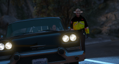 Handing out a citation