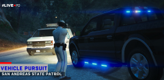 San Andreas State Patrol Traffic Enforcement