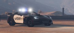 Blane County Sheriff Corvette C7 Z06