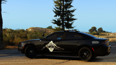 In the mountains' shadow