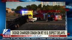 Dodge Charger Crash! Off the Side of a Mountain!