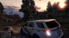 Coming out of the station