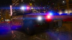 Las Vegas Metropolitan Police (LVMPD) on scene of an armed robbery.