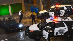 LVMPD Officers arrest a drunk driver that stole a Lamborghini. Due to exten