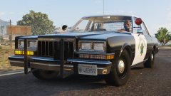 1988 Dodge Diplomat A38- California Highway Patrol