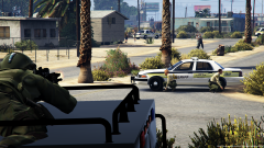 Blaine County Sheriffs Office SWAT Sniper Putting End to Hostage Situation