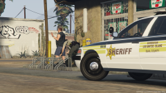 Patting Down Flasher