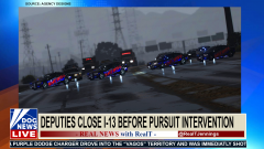 Suspect Fleeing in Opposite Lanes